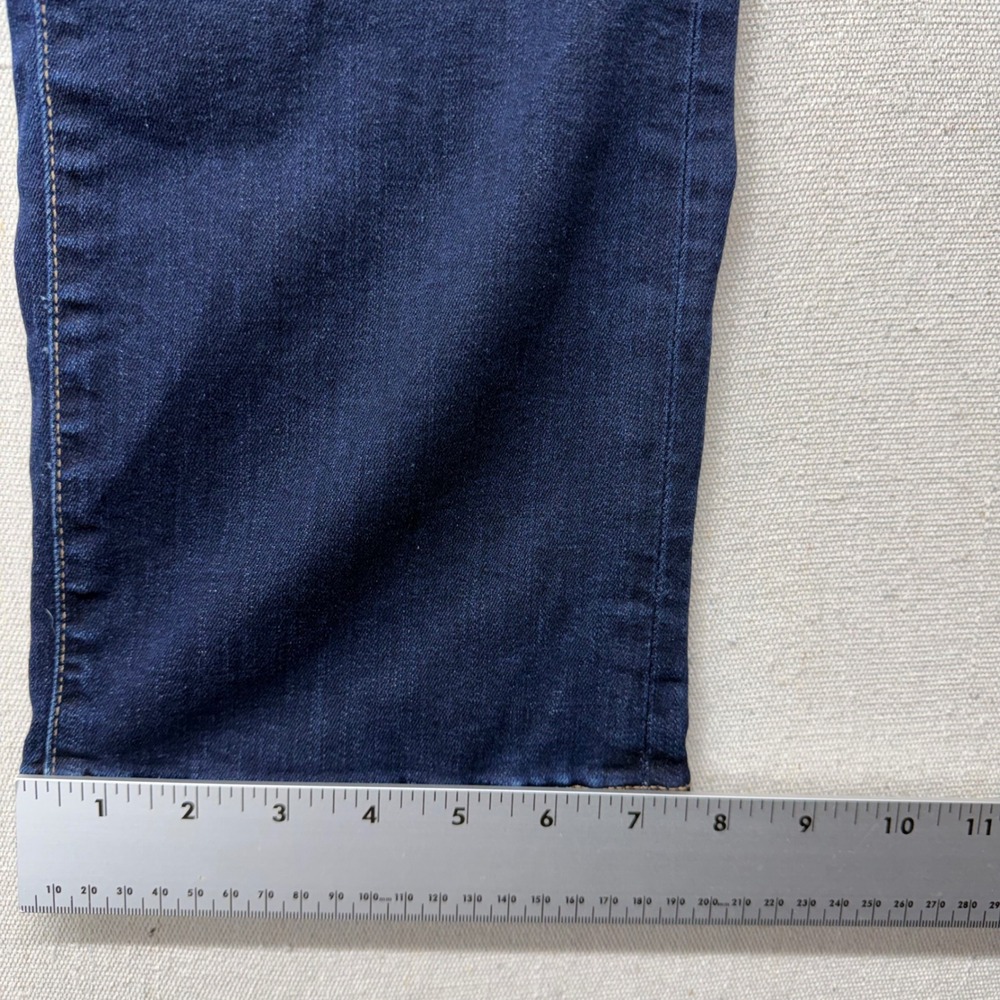 Lucky Brand Sweet Straight Jeans Womens 12/31 Twilight Blue Dark Wash Stretch - Picture 13 of 13